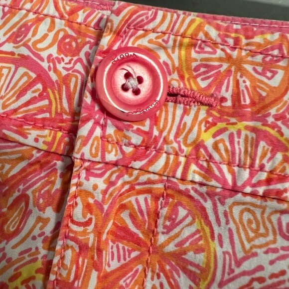 Lilly Pulitzer Women's Shorts Ten Speed Bike Print Size 6 - Picture 4 of 6